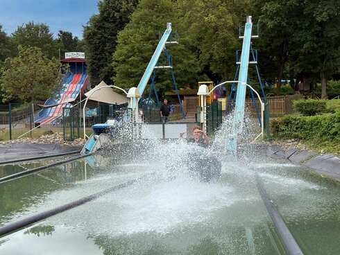 Doppelte Flug-Show im Familienpark Funtastico